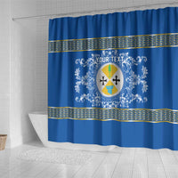 Personalized Italy Calabria Shower Curtain Baroque Motif