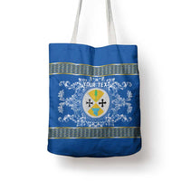 Personalized Italy Calabria Tote Bag Baroque Motif