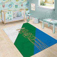 Personalized Italy Abruzzo Area Rug Inspiration Flags Style