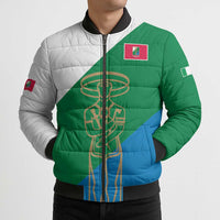 Personalized Italy Abruzzo Bomber Puffer Jacket Inspiration Flags Style - Wonder Print Shop