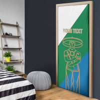 Personalized Italy Abruzzo Door Cover Inspiration Flags Style - Wonder Print Shop