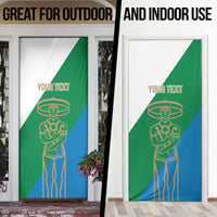 Personalized Italy Abruzzo Door Cover Inspiration Flags Style - Wonder Print Shop