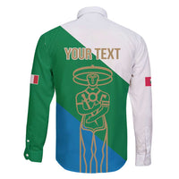 Personalized Italy Abruzzo Family Matching Long Sleeve Bodycon Dress and Hawaiian Shirt Inspiration Flags Style