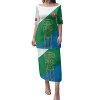 Personalized Italy Abruzzo Family Matching Puletasi and Hawaiian Shirt Inspiration Flags Style