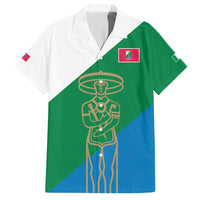 Personalized Italy Abruzzo Family Matching Short Sleeve Bodycon Dress and Hawaiian Shirt Inspiration Flags Style
