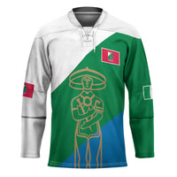 Personalized Italy Abruzzo Hockey Jersey Inspiration Flags Style - Wonder Print Shop