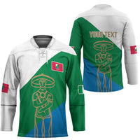 Personalized Italy Abruzzo Hockey Jersey Inspiration Flags Style - Wonder Print Shop