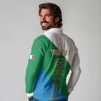 Personalized Italy Abruzzo Long Sleeve Polo Shirt Inspiration Flags Style