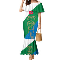 Personalized Italy Abruzzo Mermaid Dress Inspiration Flags Style