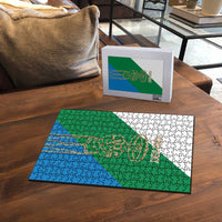 Personalized Italy Abruzzo Puzzle Inspiration Flags Style - Wonder Print Shop