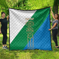Personalized Italy Abruzzo Quilt Inspiration Flags Style