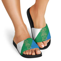 Personalized Italy Abruzzo Slide Sandals Inspiration Flags Style - Wonder Print Shop