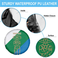 Personalized Italy Abruzzo Spare Tire Cover Inspiration Flags Style