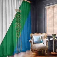 Personalized Italy Abruzzo Window Curtain Inspiration Flags Style