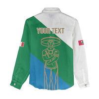 Personalized Italy Abruzzo Women Casual Shirt Inspiration Flags Style