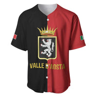 Personalized Italy Aosta Valley Baseball Jersey Inspiration Flags Style