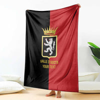 Personalized Italy Aosta Valley Blanket Inspiration Flags Style
