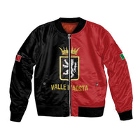 Personalized Italy Aosta Valley Bomber Jacket Inspiration Flags Style