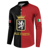 Personalized Italy Aosta Valley Button Sweatshirt Inspiration Flags Style
