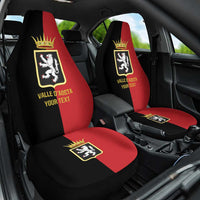 Personalized Italy Aosta Valley Car Seat Cover Inspiration Flags Style