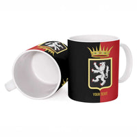 Personalized Italy Aosta Valley Ceramic Mug Inspiration Flags Style - Wonder Print Shop