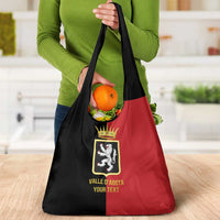 Personalized Italy Aosta Valley Grocery Bag Inspiration Flags Style