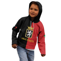 Personalized Italy Aosta Valley Kid Hoodie Inspiration Flags Style