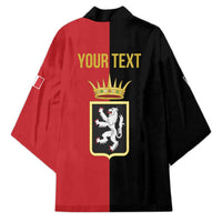 Personalized Italy Aosta Valley Kimono Inspiration Flags Style - Wonder Print Shop