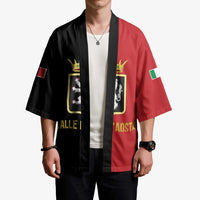 Personalized Italy Aosta Valley Kimono Inspiration Flags Style - Wonder Print Shop