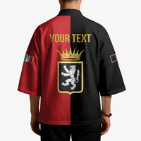 Personalized Italy Aosta Valley Kimono Inspiration Flags Style - Wonder Print Shop