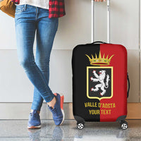 Personalized Italy Aosta Valley Luggage Cover Inspiration Flags Style