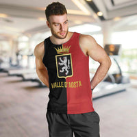 Personalized Italy Aosta Valley Men Tank Top Inspiration Flags Style