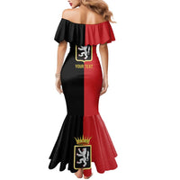 Personalized Italy Aosta Valley Mermaid Dress Inspiration Flags Style