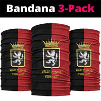 Personalized Italy Aosta Valley Neck Gaiter Inspiration Flags Style - Wonder Print Shop