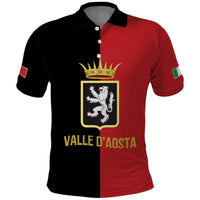 Personalized Italy Aosta Valley Polo Shirt Inspiration Flags Style