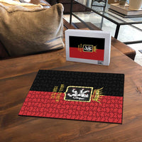 Personalized Italy Aosta Valley Puzzle Inspiration Flags Style - Wonder Print Shop