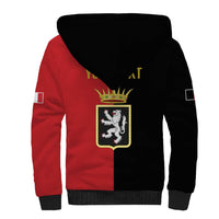 Personalized Italy Aosta Valley Sherpa Hoodie Inspiration Flags Style