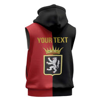 Personalized Italy Aosta Valley Sleeveless Zip Hoodie Inspiration Flags Style - Wonder Print Shop