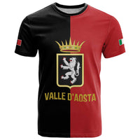 Personalized Italy Aosta Valley T Shirt Inspiration Flags Style