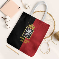 Personalized Italy Aosta Valley Tote Bag Inspiration Flags Style - Wonder Print Shop