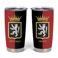 Personalized Italy Aosta Valley Tumbler Cup Inspiration Flags Style