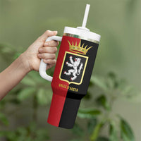 Personalized Italy Aosta Valley Tumbler With Handle Inspiration Flags Style