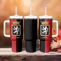 Personalized Italy Aosta Valley Tumbler With Handle Inspiration Flags Style