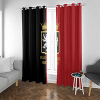 Personalized Italy Aosta Valley Window Curtain Inspiration Flags Style