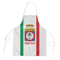 Personalized Italy Apulia Apron Inspiration Flags Style - Wonder Print Shop