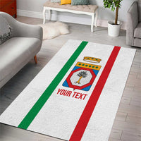 Personalized Italy Apulia Area Rug Inspiration Flags Style