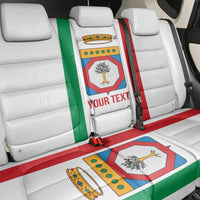 Personalized Italy Apulia Back Car Seat Cover Inspiration Flags Style