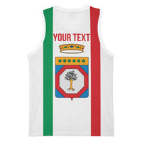 Personalized Italy Apulia Basketball Jersey Inspiration Flags Style - Wonder Print Shop