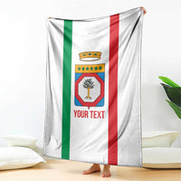 Personalized Italy Apulia Blanket Inspiration Flags Style