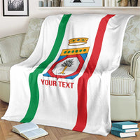 Personalized Italy Apulia Blanket Inspiration Flags Style